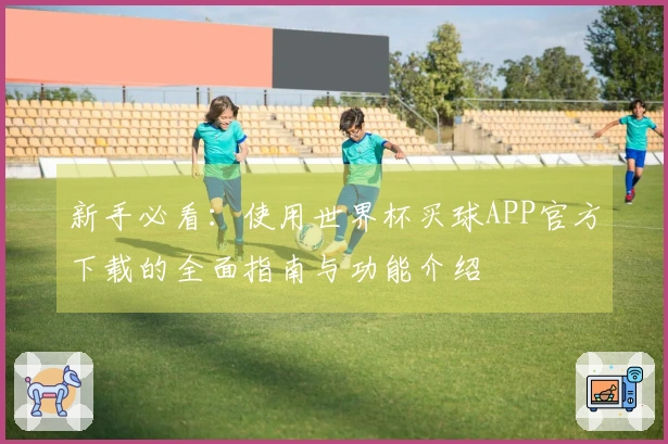 新手必看:使用世界杯买球APP官方下载的全面指南与功能介绍