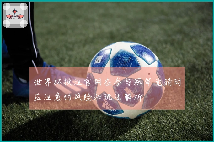 世界杯投注官网在参与冠军竞猜时应注意的风险和玩法解析